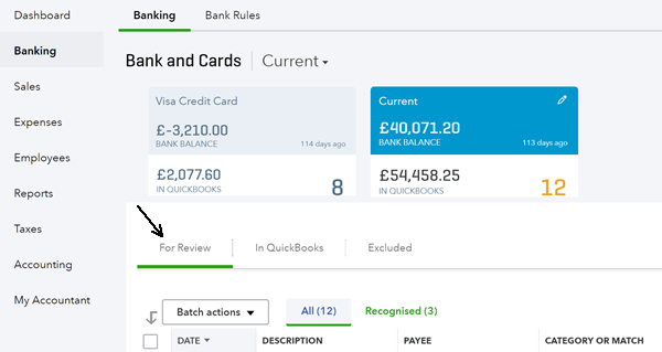 Paying an invoice - step 3