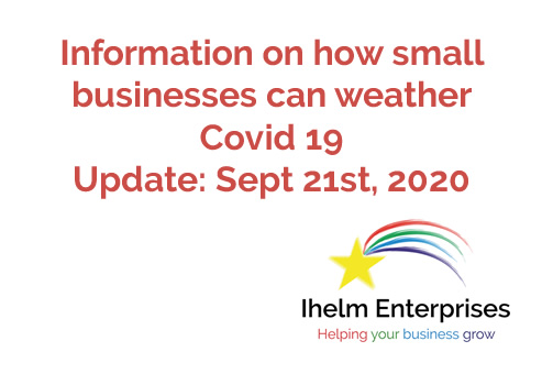 Ihelm Enterprises Covid 19 Update Sept 21