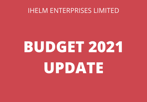 Ihelm Enterprises Budget 2021 Update