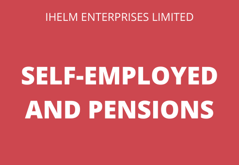 self-employed and private pensions