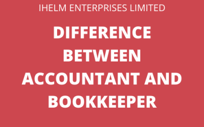 Differences Between an Accountant and Bookkeeper