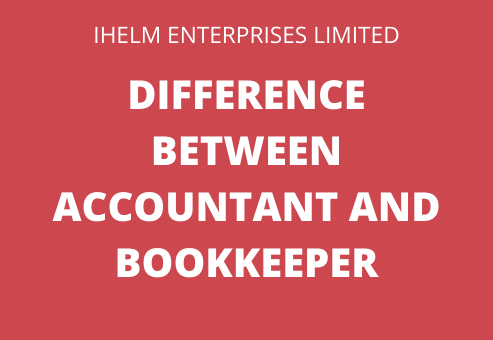 Differences between an accountant and bookkeeper