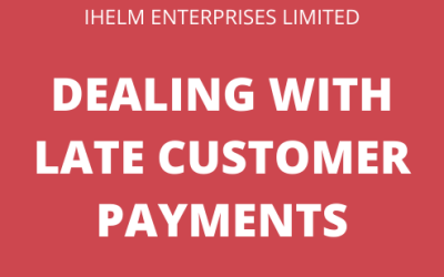 How to deal with late payment of customer invoices