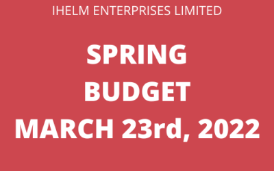 Spring Budget March 23rd, 2022