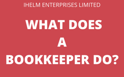 What does a bookkeeper do?