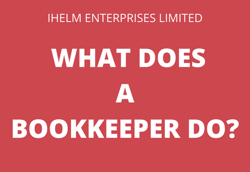 Ihelm Enterprises Jan 2023 FB Live - what does a bookkeeper do