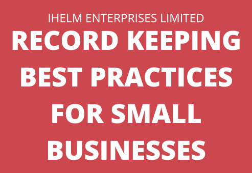 Ihelm Enterprises - May 2023 FB Live - Record Keeping