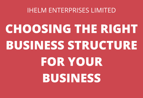 Sept 2023 FB Live - Choosing the Right Business Structure for Your Business