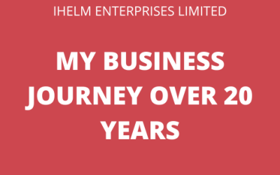 My Business Journey Over the Last 20 Years