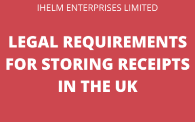 Legal Requirements for Storing Business Receipts in the UK