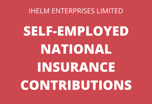 Ihelm Enterprises Self-Employed national insurance contributions